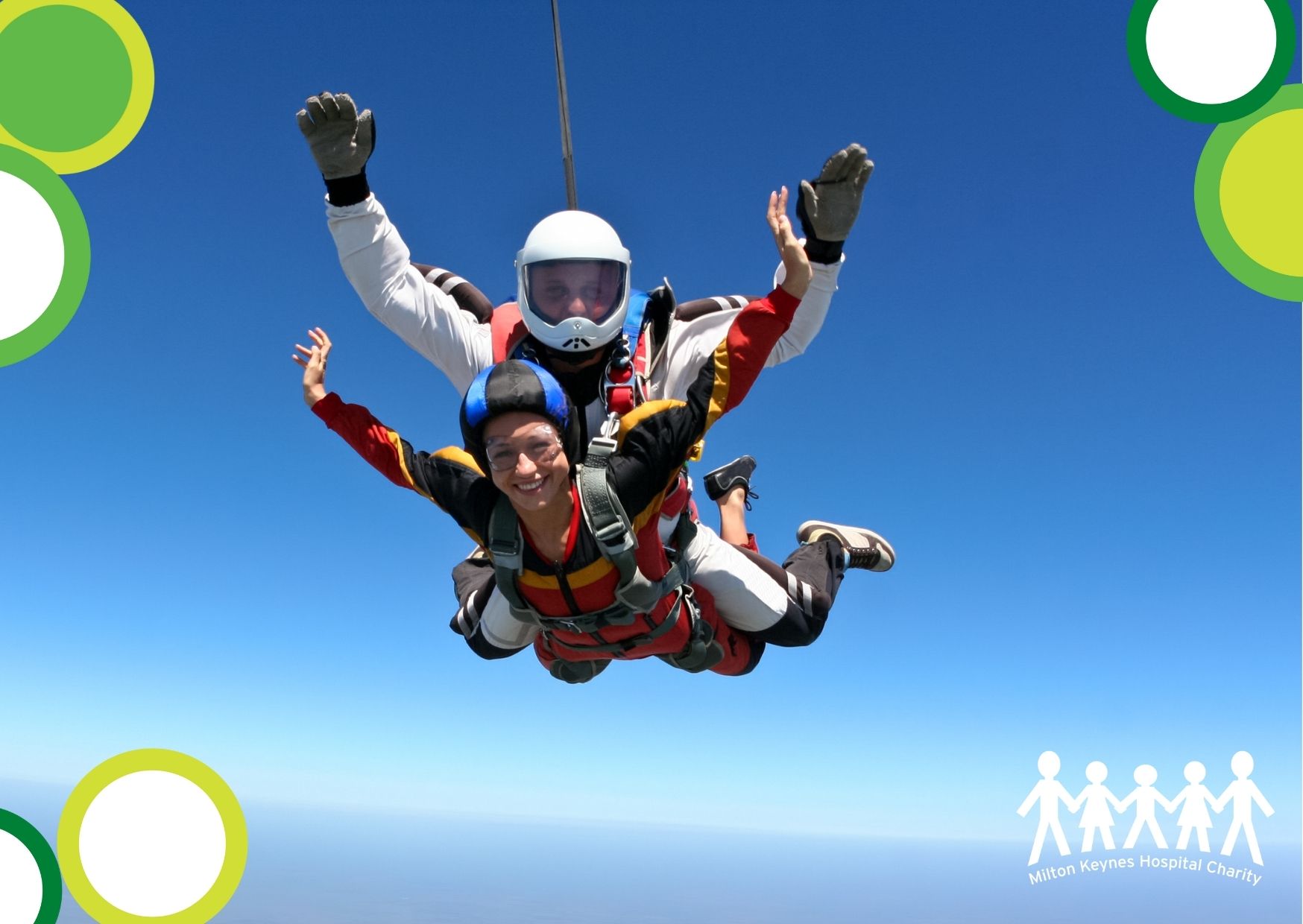 Sky Diving for MK Hospital Charity