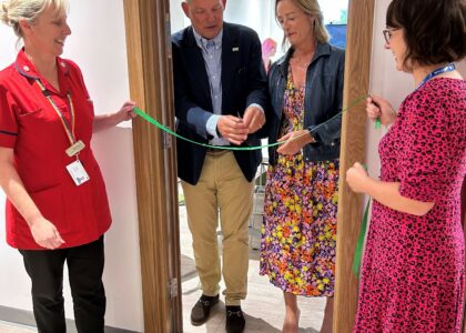 Opening of the MDT room in the Cancer Centre
