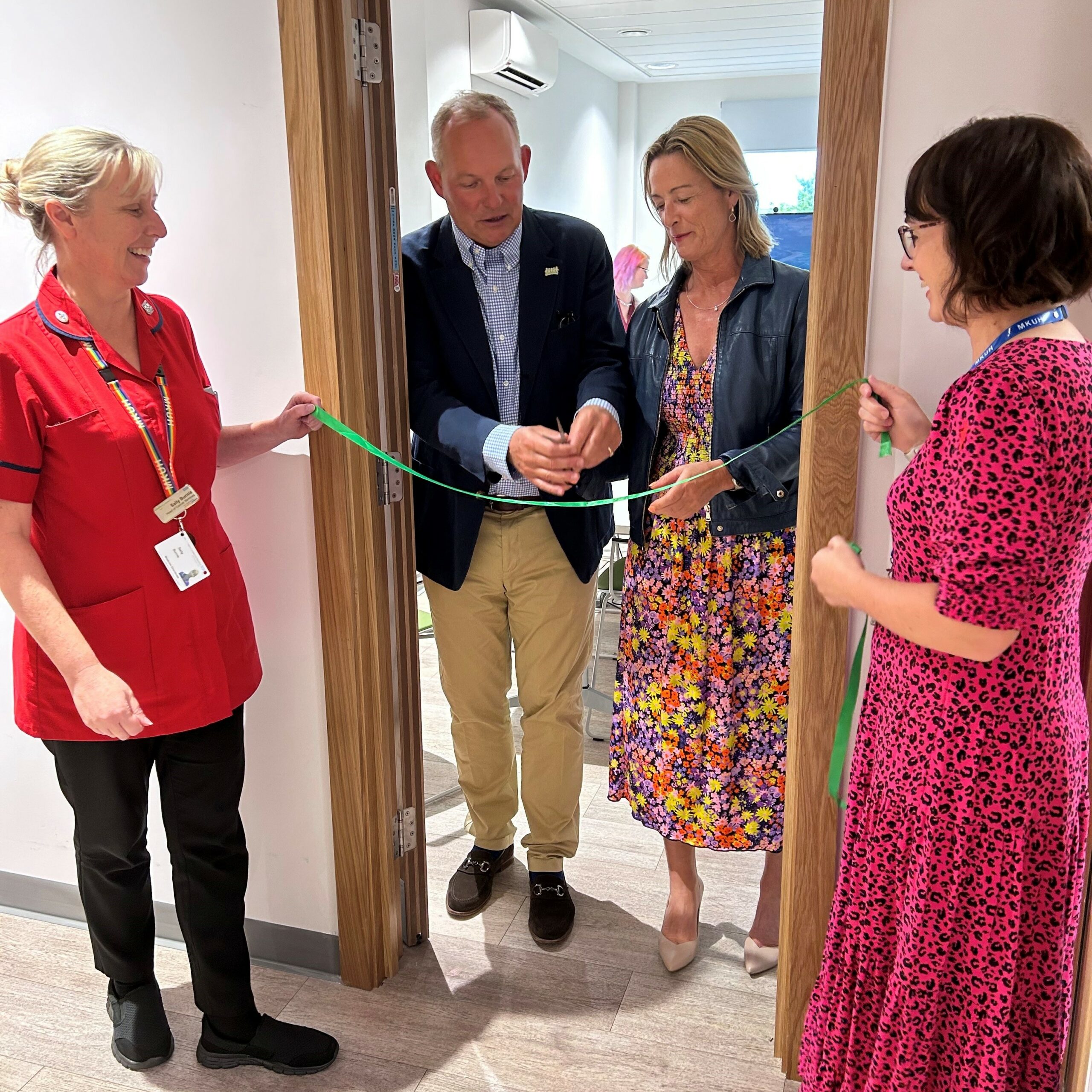 Opening of the MDT room in the Cancer Centre